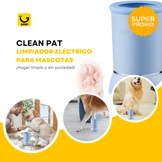 Clean Pat - Limpiador Eléctrico Para Mascotas